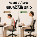 Coussin d’assise - NEUROAIR GRID™