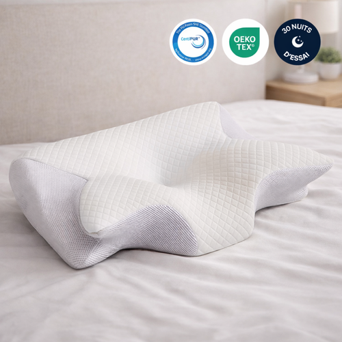Oreiller Ergonomique - NeuroAir Grid™