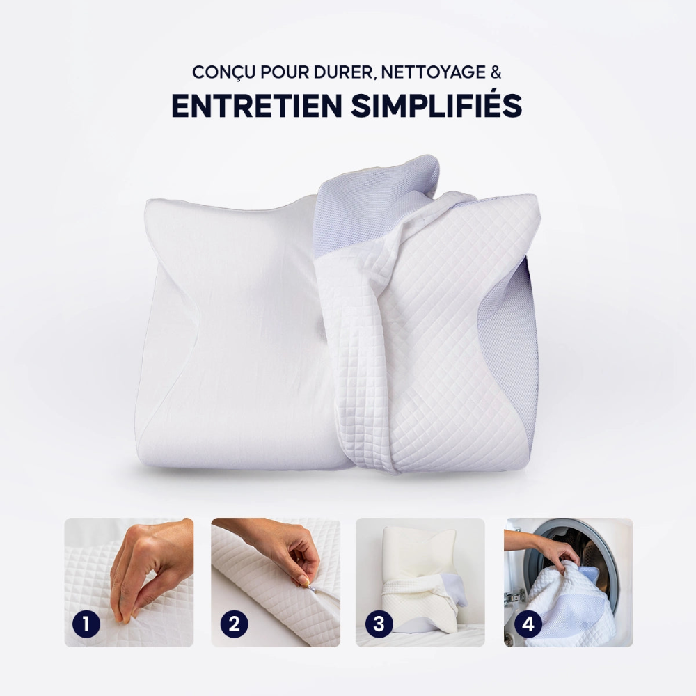Oreiller Ergonomique - NeuroAir Grid™